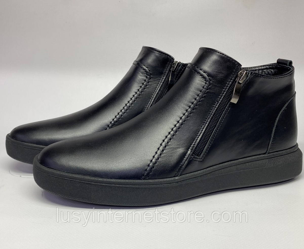 Черевики зимові чоловічі класика від виробника модель ОЛ24-106, фото 1