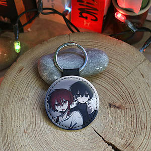 Брелок круглий на ключі Зено — Zeno KR3442