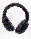 Теплі навушники KENT&AVER Teddy хутряні чорні, фото 3
