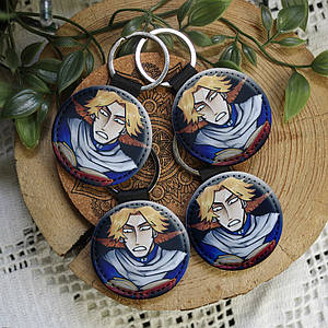 Брелок круглий на рюкзак 811 KR3464