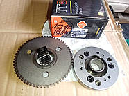 Маховик 4T 125| 150 152QMI/157QMJ Обгінна муфта в зібраному вигляді (фірма TTG-Premium)