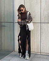 Женская юбка с воланами,