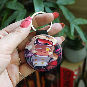 Брелок круглий для ключів Cookie Run Kingdom KR2556