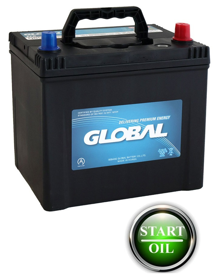 Акумулятор GLOBAL Asia EFB 65Ah 550A R+ EFB Q85L