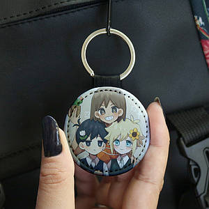 Брелок круглий на ключі Оморі — Omori KR3646
