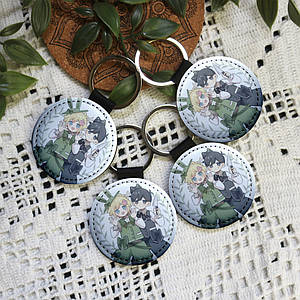 Брелок круглий на рюкзак Omori — Omori KR3657