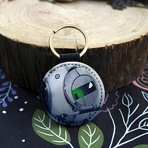 Брелок круглий на рюкзак Портал-Portal KR3663