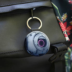 Брелок круглий на рюкзак Портал-Portal KR3664