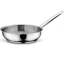 Сковорідка нерж. 30 см б/кр.Ulutas