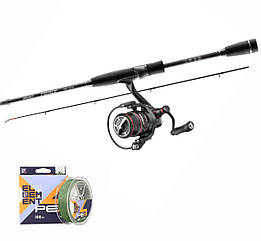 Набір на хижака (Спінінг Select Force 2.13m 5-24g Fast + Катушка Select Force 2000s + Шнур у подарунок)