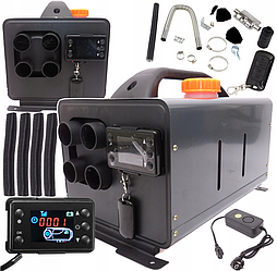 Автономний дизельний обігрівач з РК-дисплеєм 8кВт Powermat (Польща)