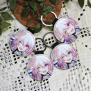 Брелок круглий на ключі Хонкай Стар Рейл — Honkai Star Rail KR3798