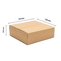 Коробка картонна 350х350х100