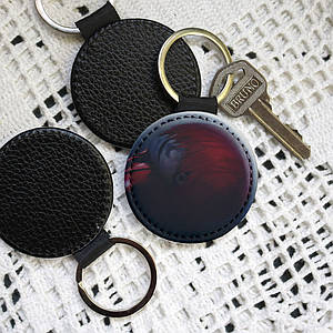 Брелок круглий Homicipher KR2871