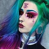 Склеральні червоні лінзи Ред Хол | Червоні лінзи на все око Склери 22 мм | Лінзи Червоні, фото 3