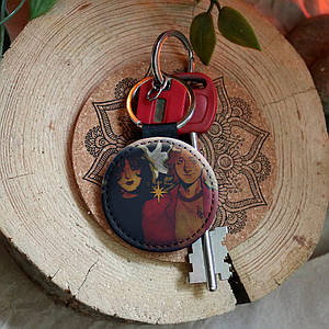 Брелок круглий на ключі Mouthwashing KR2946