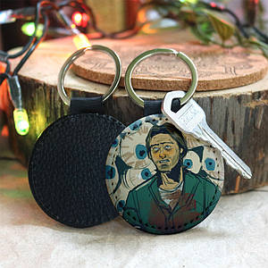 Брелок круглий на ключі Mouthwashing KR2949