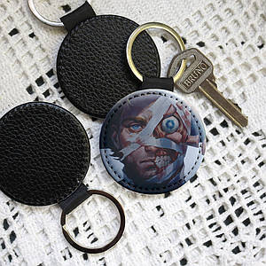 Брелок круглий для ключів Mouthwashing KR2952