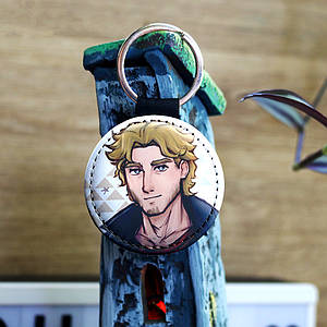 Брелок круглий на ключі Mouthwashing KR2956