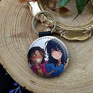 Брелок круглий на ключі Mouthwashing KR2957