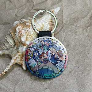 Брелок круглий на ключі Mouthwashing KR2963