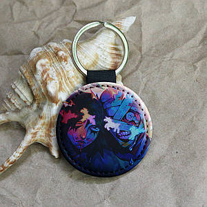 Брелок круглий для ключів Mouthwashing KR2968