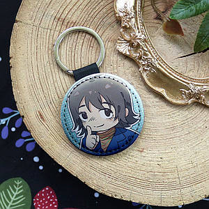 Брелок круглий для ключів Mouthwashing KR2975