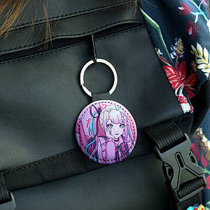 Брелок круглий на рюкзак NEEDY GIRL OVERDOSE KR2982