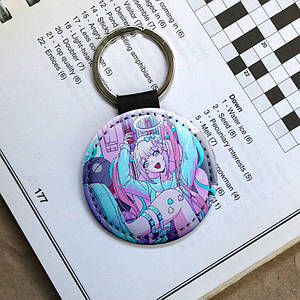 Брелок круглий NEEDY GIRL OVERDOSE KR2988