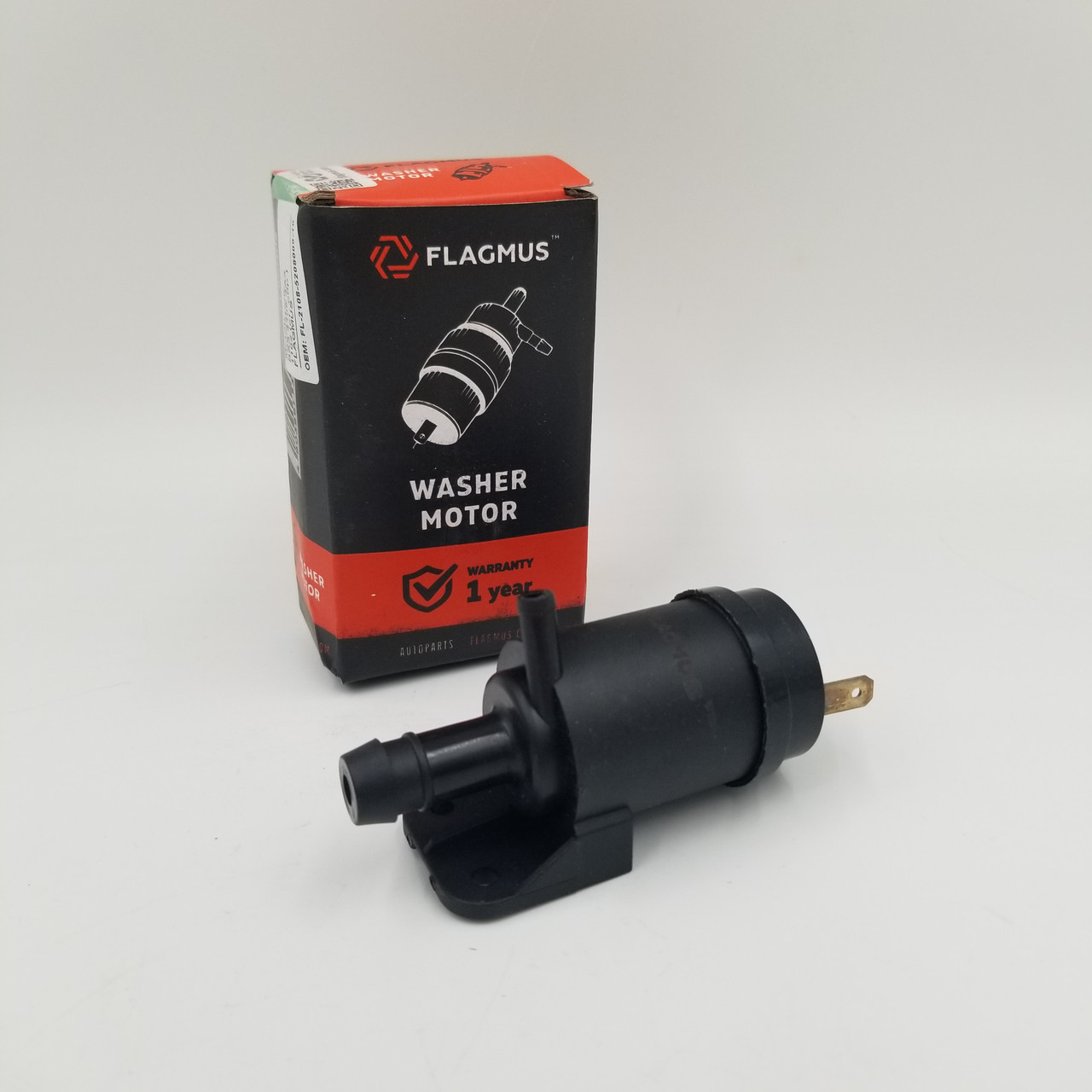 Мотор омивача ВАЗ 2108 ЗАЗ 1102 (ст. зраз.) FLAGMUS Чехія, фото 1