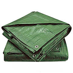 Тент універсальний тарпауліновий 20 кв.м зелений 90 щільність 4х5 м Agreen