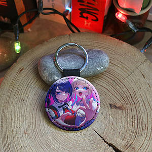 Брелок круглий на рюкзак NEEDY GIRL OVERDOSE KR3001