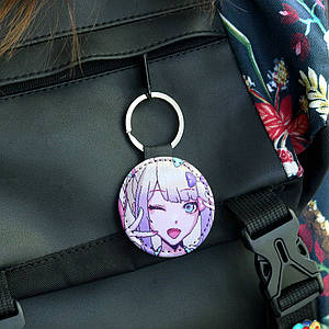 Брелок круглий на рюкзак Needy Streamer Overload KR3002