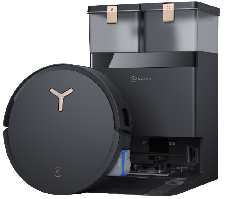 Робот-пилосос з вологим прибиранням Ecovacs Deebot X8 Pro Omni (DEX56 Black) UA UCRF