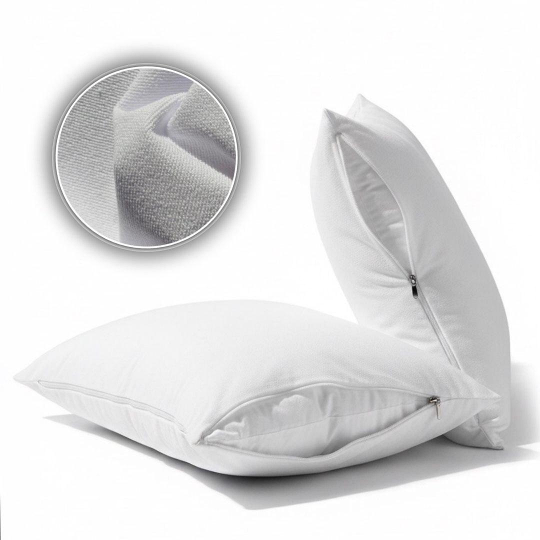 Чохол на подушку 60х60 см, непромокаючий білий, фото 1