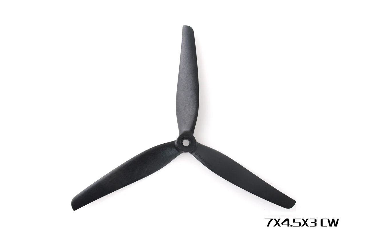 Комплект пропелерів HQProp MacroQuad 7X4.5X3 (2CW+2CCW) Black-Glass Fiber Reinforced Nylon