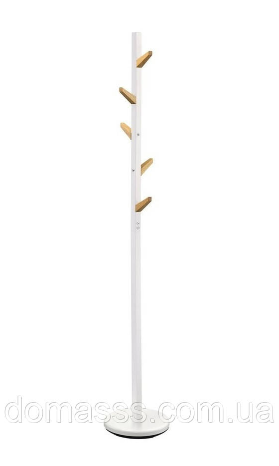 Вішалка для одягу підлогова CH-W-66, біла, фото 1