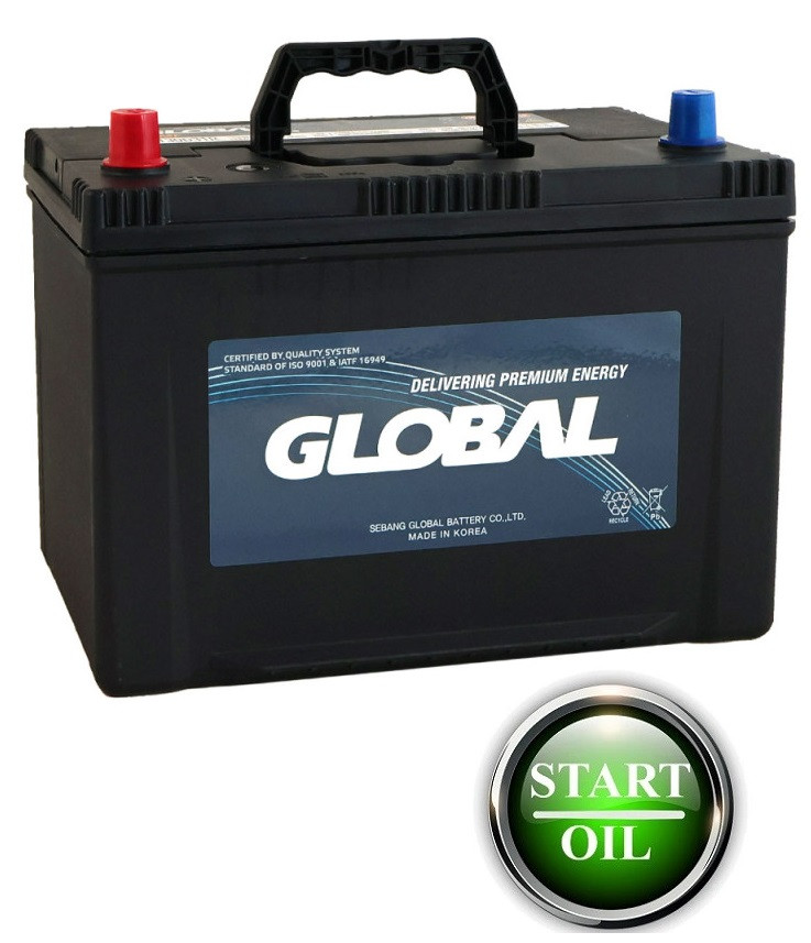 Акумулятор GLOBAL Asia SMF 100Ah 850A L+ SMF 130D31R