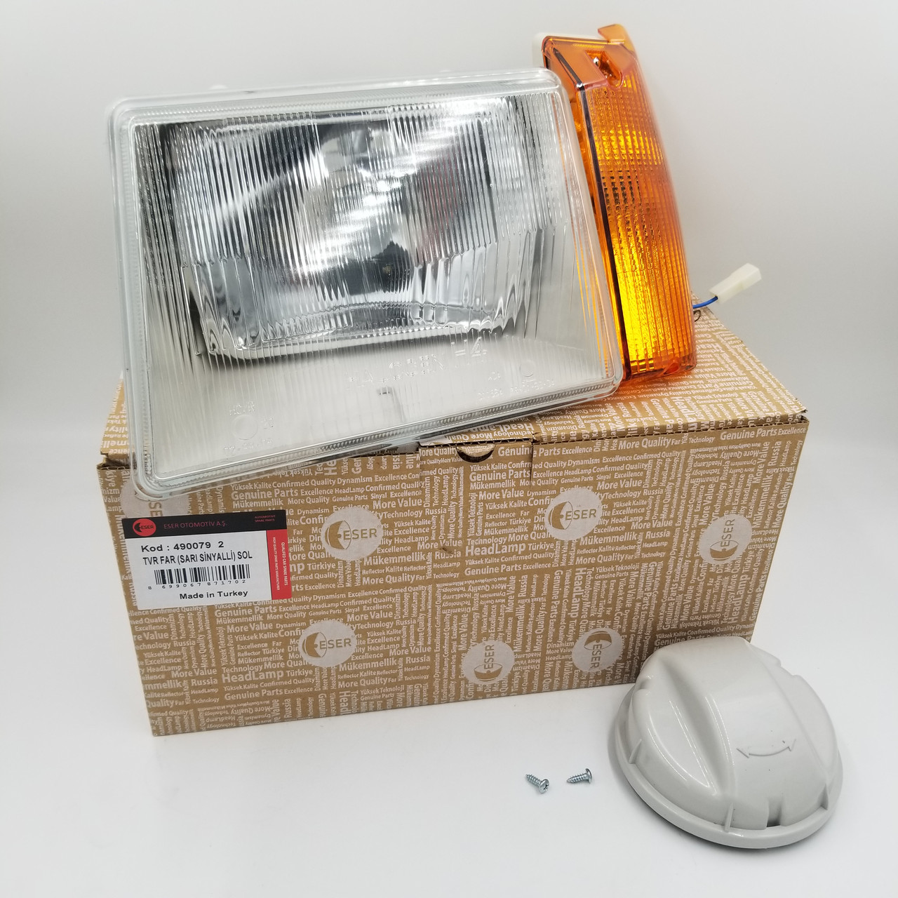 Фара Таврія ліва (жовтий поворотник) ESER Туреччина