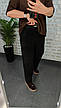 Жіночі теплі вельветові штани на зиму з велюровою підкладкою | Китай | Шоколад / Чорний, фото 10