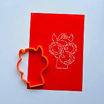 3D форми-вирубки для пряників "Кінь 2"