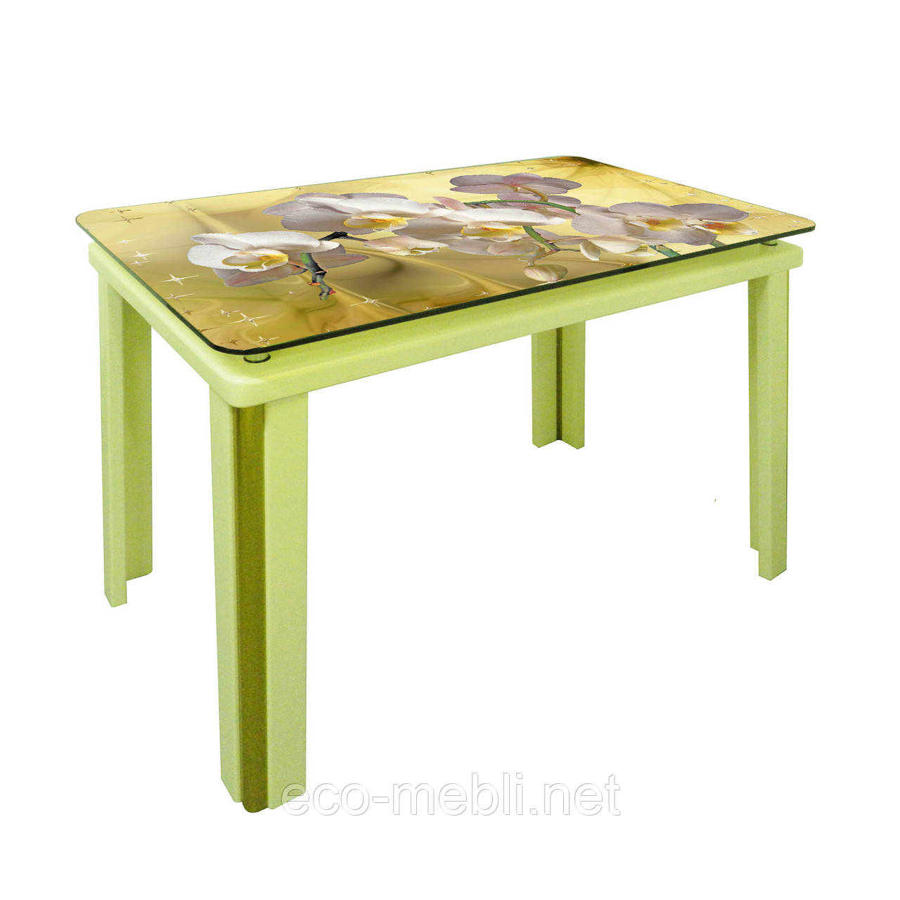 Обідній стіл Геліос на дерев'яних  опорах, фото 1