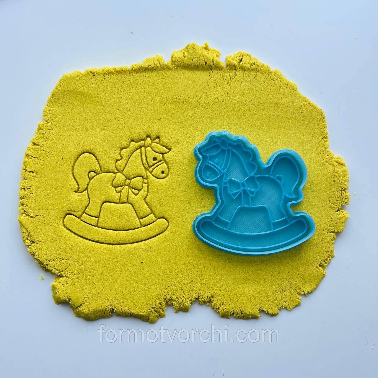 3D формочки -вирубки для пряників "Кінь 4"