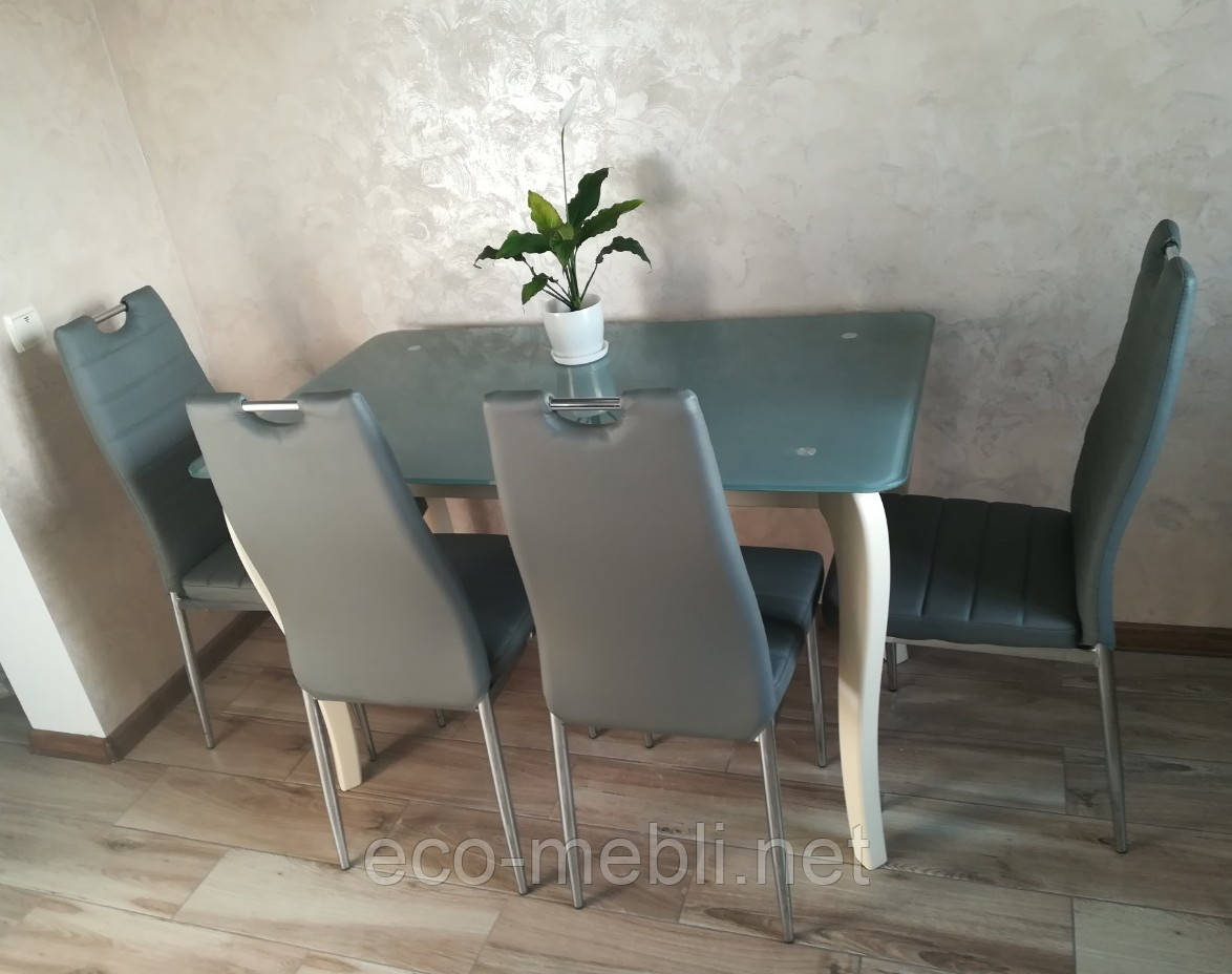 Обідній стіл Класік на дерев'яних ногах, фото 1