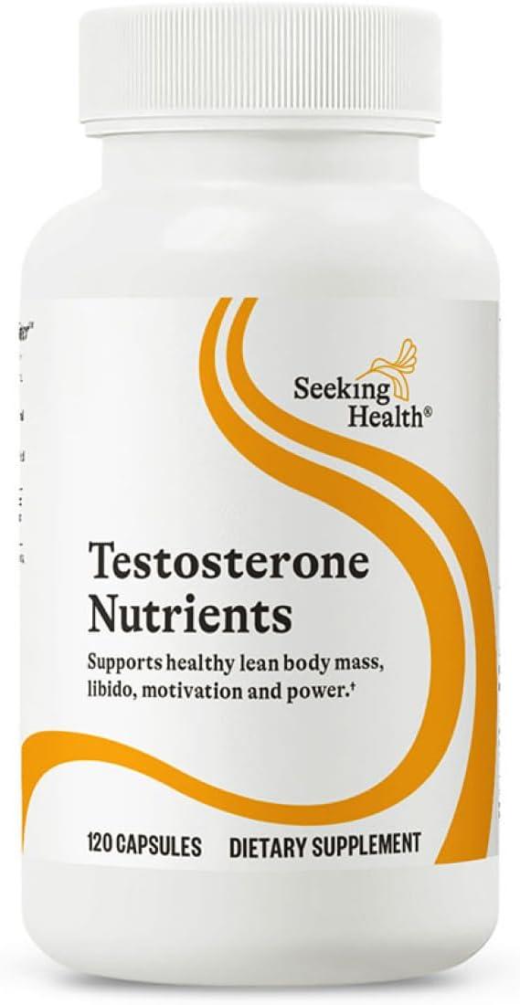 Seeking Health Testosterone Nutrients / Поживні речовини для тестостерону 120 капсул