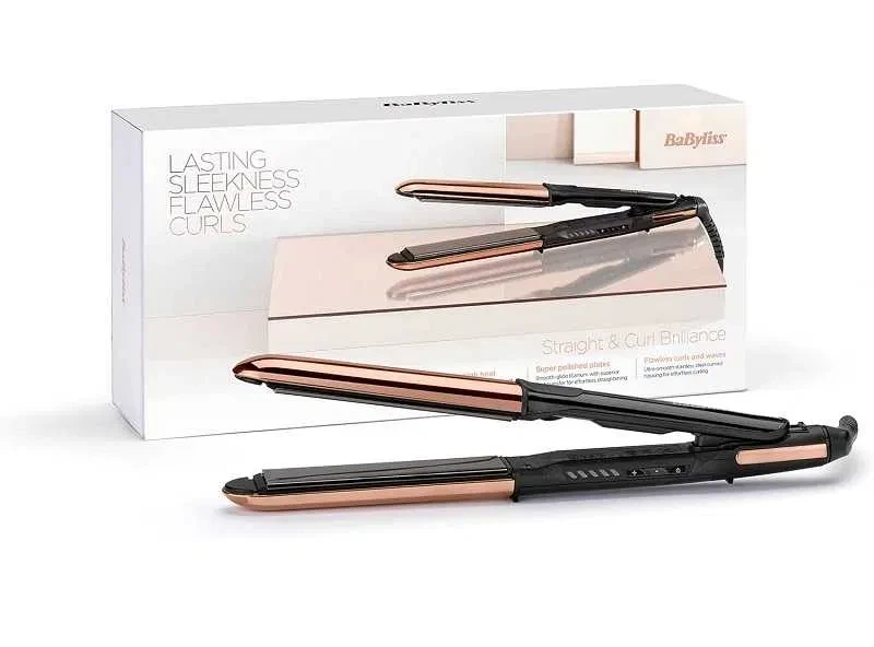 BaByliss ST482E Straight and Curl Brilli Випрямляч для волосся, фото 1
