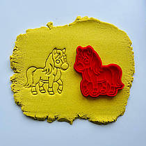 3D формочки -вирубки для пряників "Кінь 5"