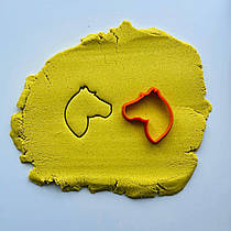 3D формочки -вирубки для пряників "Кінь 6"