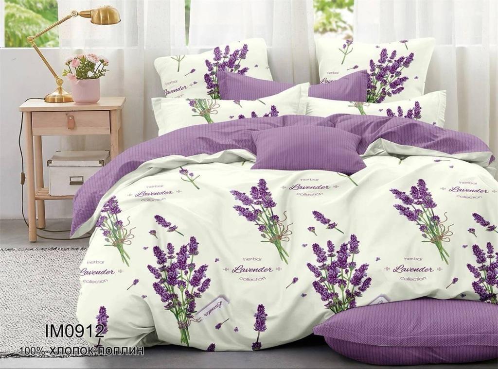 Євро постільна білизна Тет-@-Тет В-1556 бязь (економ), фото 1