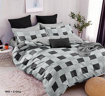 Двоспальна постільна білизна Тет-@-Тет В-1560 бязь (економ, нестандарт)